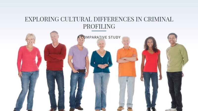 Unveiling Cultural Differences in Criminal Profiling